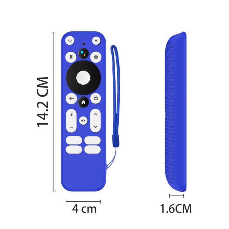 Y55 For ONN Android TV 4K UHD Streaming Device Anti-Fall Silicone Remote Control Cover