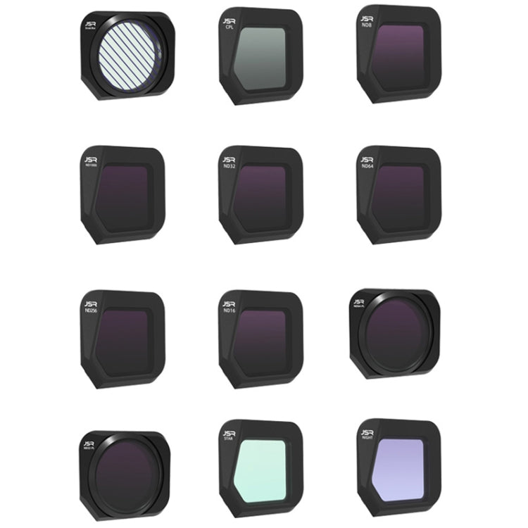 JSR JSR-1008 For DJI Mavic 3 Classic Youth Edition Drone Filter, Style:, MCUV, CPL, ND8, ND16, ND32, ND64, ND256, ND1000, ND8PL, ND16PL, ND32PL, ND64PL, Night, Star, Gold Drawing, Blue Drawing, CPL+ND8+ND16, ND8+ND16+ND32+ND64, ND8PL+ND16PL+ND32PL+ND64...