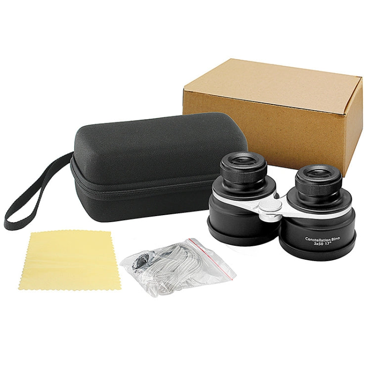 2X/3X Stargazing Binoculars HD Full Optical Lens Portable Telescope, 2x40, 3x50