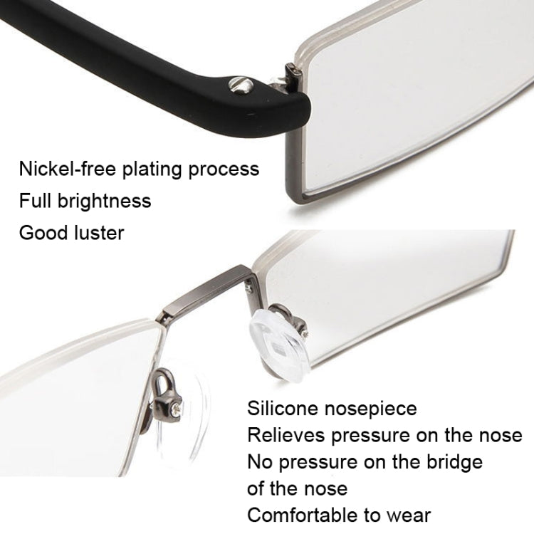 TR90 Seniors Clear Glasses With Portable Case Lightweight Presbyopic Glasses, +1.00, +1.50, +2.00, +2.50, +3.00, +3.50
