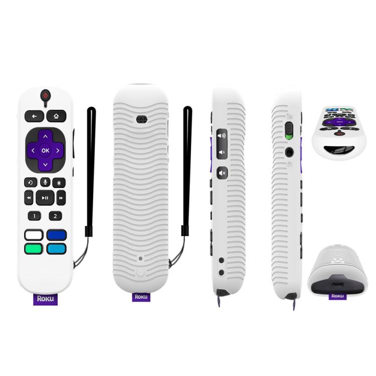 For TCL Roku Voice Remote Pro Y30 Remote Control Shockproof Silicone Protective Case, For TCL Roku Voice Remote Pro(Red), For TCL Roku Voice Remote Pro(Luminous Green), For TCL Roku Voice Remote Pro(Luminous Blue)                                       ...