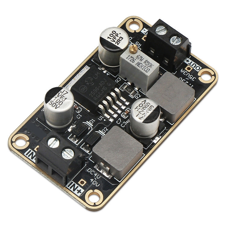 LM2596-ADJ DC-DC Adjustable Step-Down Power Module 4V-40V To 1.23-35V 3A Stereotype Board, LM2596-ADJ 4V-40V To 1.23-35V