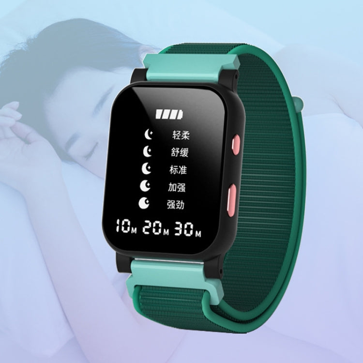 S3 Hand Wearing Micro Current Intelligent Pulse Sleep Instrument, S3 Green