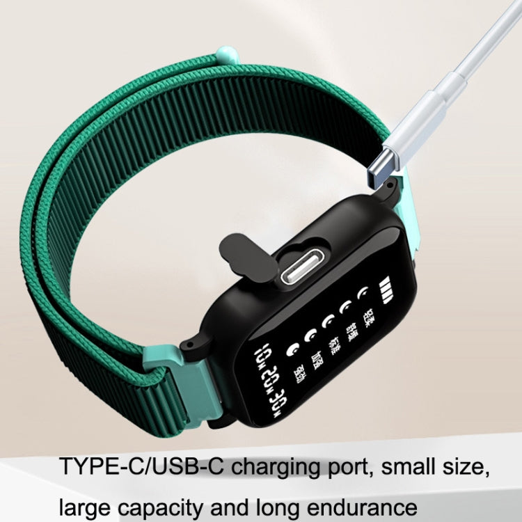 S3 Hand Wearing Micro Current Intelligent Pulse Sleep Instrument, S3 Green