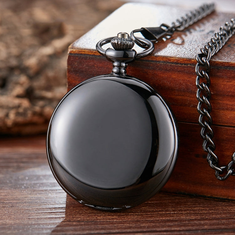 pm240 Classic Double Open Double Face Vintage Manual Mechanical Pocket Watch with Roman Lettering, Black Shell Black Face Gold Movement, Silver Shell Silver Face Silver Movement, Gold Shell Gold Face Movement, Round Opening Gold Shell Gold Face