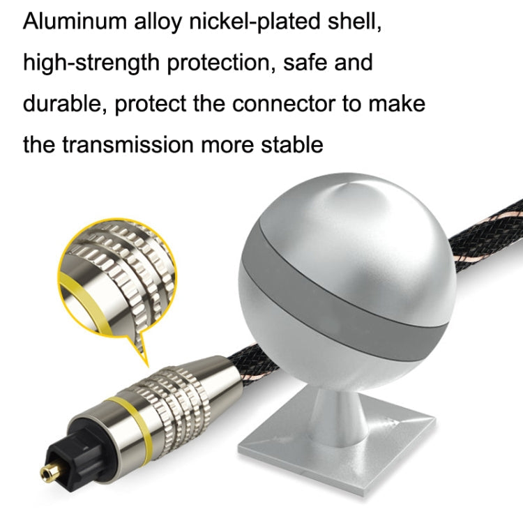 EMK HB/A6.0 SPDIF Interface Digital High-Definition Audio Optical Fiber Cable, Length:, 1m, 1.5m, 2m, 3m, 5m, 10m, 15m