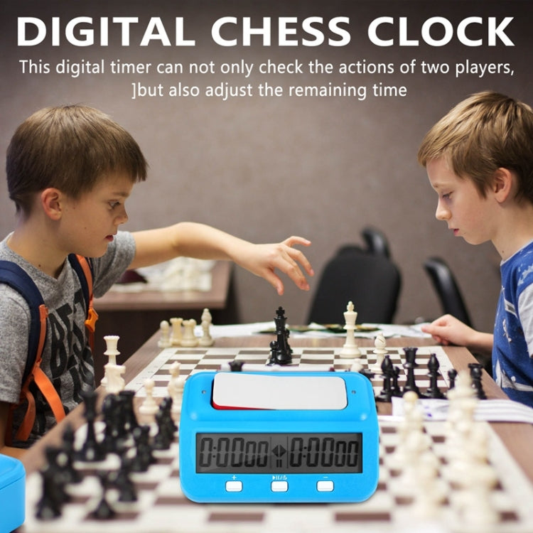 HQT101 Plastic Chess Clock Go Chess Timer, HQT101 Blue, HQT101 Red Wine
