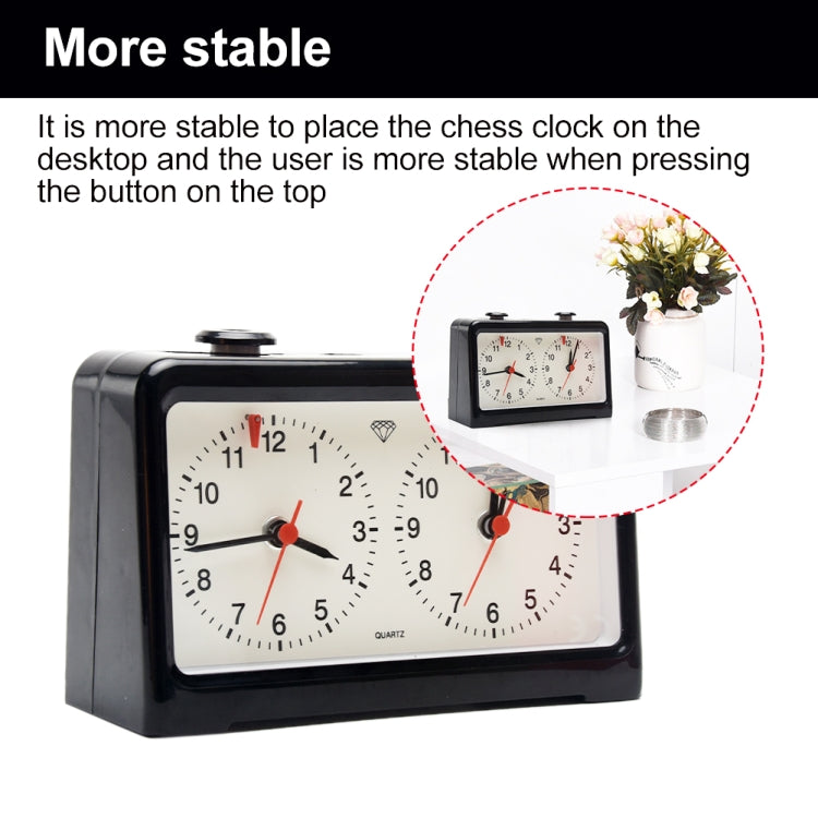 DT02 Quartz Chess Clock Chess and Go Timer, DT02