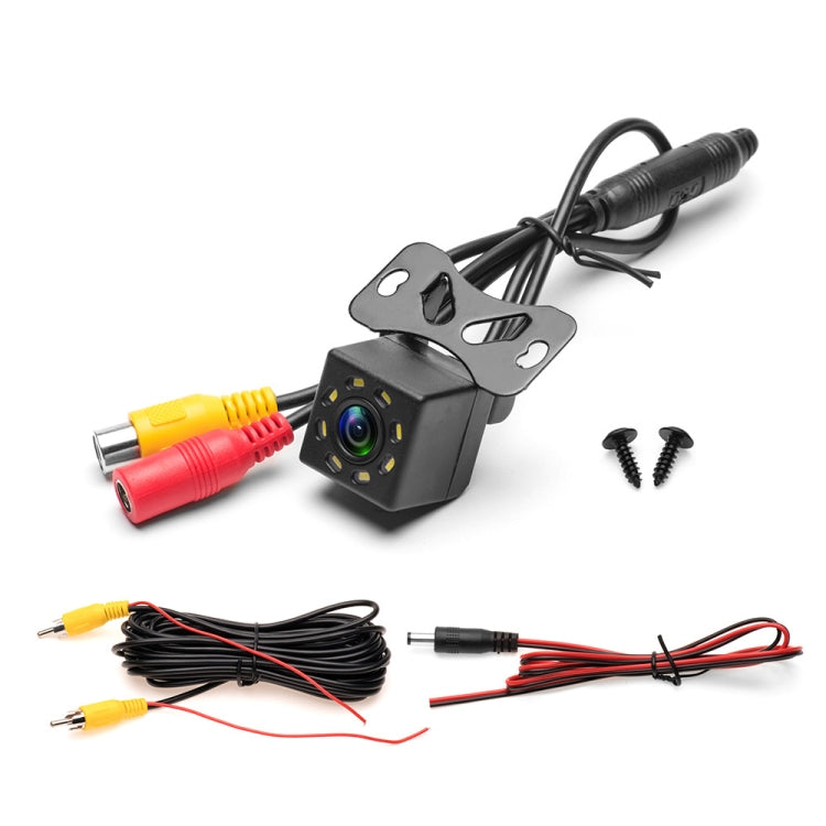 R0003 LED Fill Light External Reversing Video Camera HD Night Vision CCD Car Camera, 8 LED Lamp P System, 12 LED Lamp P System, 12 LED Lamp N System