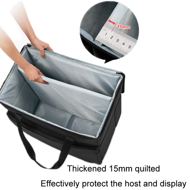 Baona BN-K002 Desktop Computer Host Monitor Keyboard Storage Bag, Size:, Medium 24 inches, Single Layer 24 inches