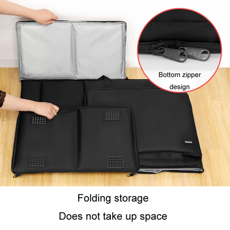 Baona BN-K002 Desktop Computer Host Monitor Keyboard Storage Bag, Size:, Medium 24 inches, Single Layer 24 inches