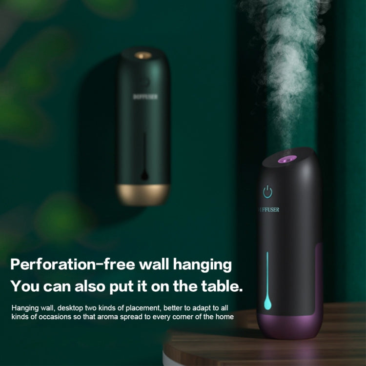 Timed Automatic Spray Air Purification Diffuser, Single Machine, No Essential Oil, 2.0 Forest Green, 2.0 Rose Pink, 2.0 Space Gray, 2.0 Purple