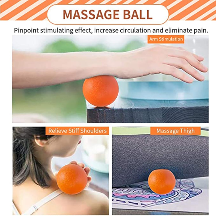 Crescent Hollow Foam Roller Yoga Column Set Fitness Muscle Relaxation Massager Set, 3pcs/set, 4pcs/set