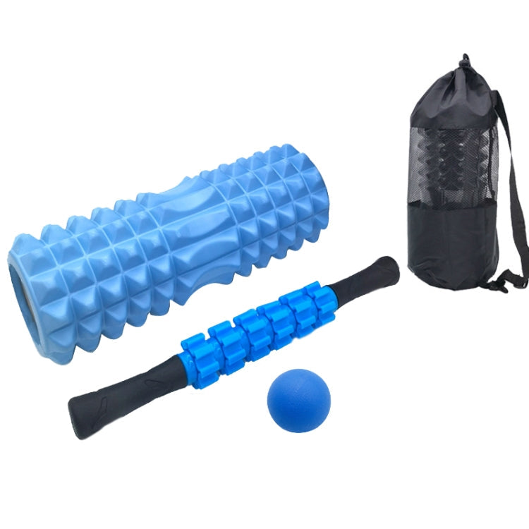 Crescent Hollow Foam Roller Yoga Column Set Fitness Muscle Relaxation Massager Set, 3pcs/set, 4pcs/set