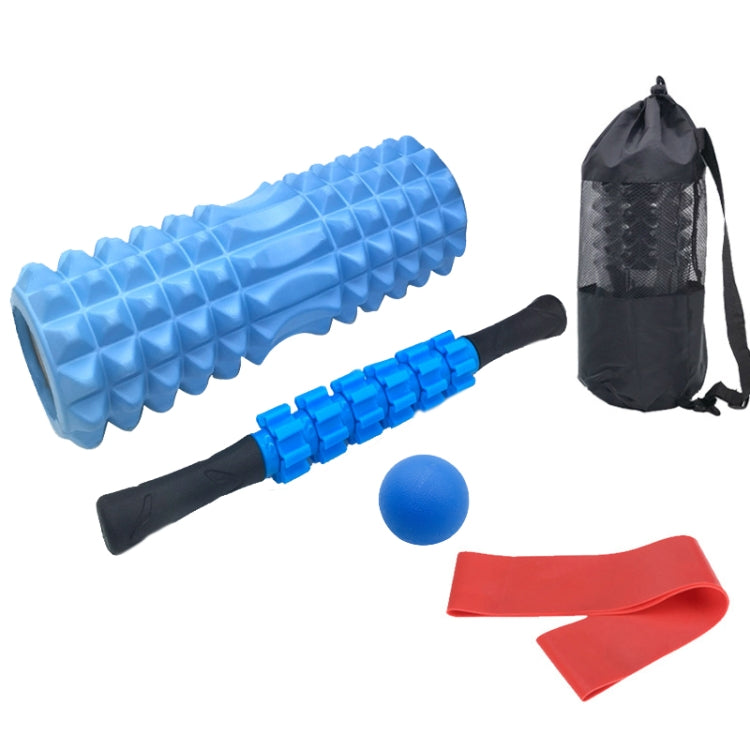 Crescent Hollow Foam Roller Yoga Column Set Fitness Muscle Relaxation Massager Set, 5pcs/set, 6pcs/set