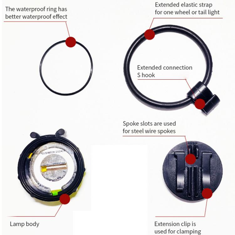 Ladybug Wheel Light Children Balance Bike Bicycle Hub Light, Smart Red, Smart Green, Smart Blue, Manual Red, Manual Green, Manual Blue, Manual Transparent