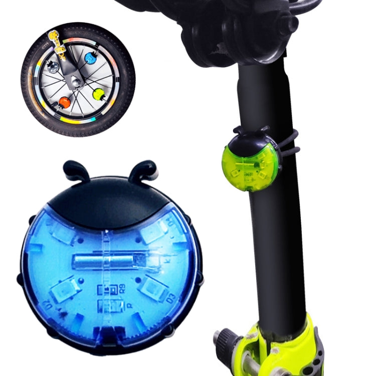 Ladybug Wheel Light Children Balance Bike Bicycle Hub Light, Smart Red, Smart Green, Smart Blue, Manual Red, Manual Green, Manual Blue, Manual Transparent