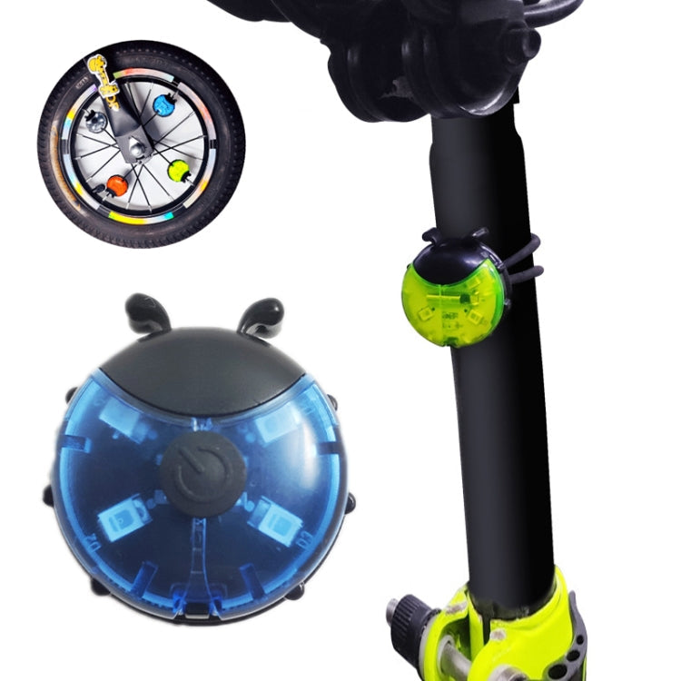 Ladybug Wheel Light Children Balance Bike Bicycle Hub Light, Smart Red, Smart Green, Smart Blue, Manual Red, Manual Green, Manual Blue, Manual Transparent
