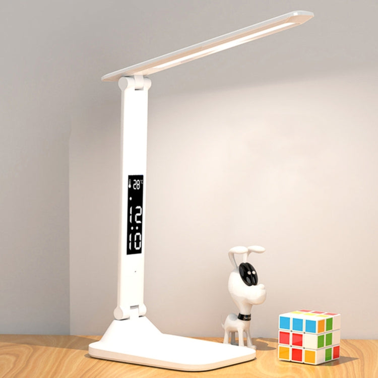 LED Intelligent Digital Display Foldable Desk Lamp, Style:, Charging 2000mAh, Charging 3200mAh, Double Head USB Straight Plug, Double Head Charging 2000mAh, Double Head Charging 3200mAh