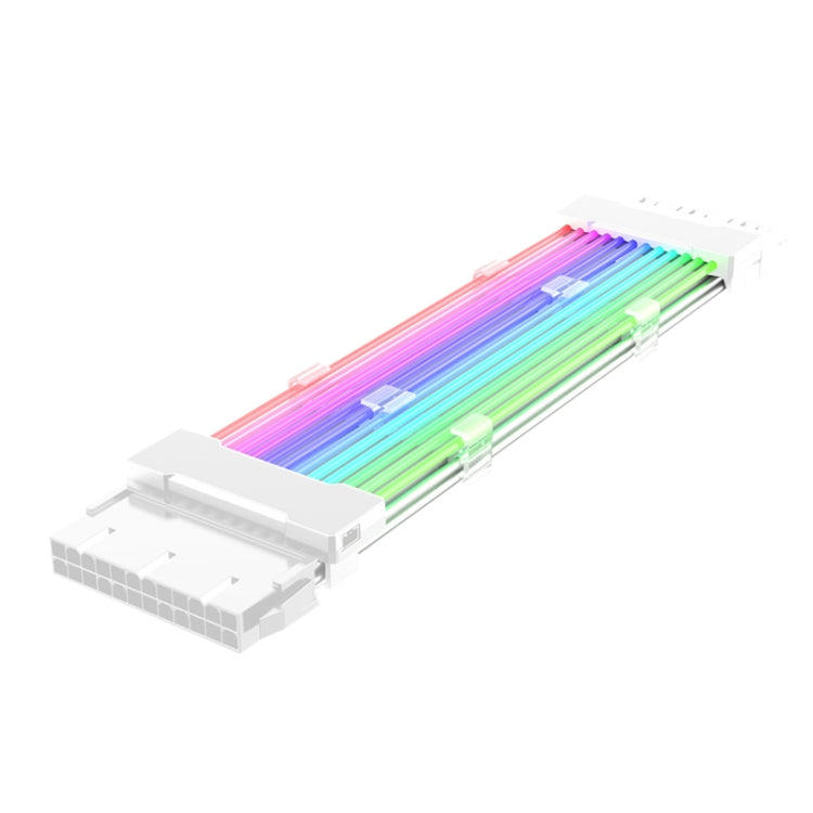 5V ARGB Neon Color Line, 24pin Motherboard Power Supply Light Wire Black, Double 8pin Graphics Card Power Supply Wire Black, 24pin Motherboard Power Supply Light Wire White, Double 8pin Graphics Card Power Supply Wire White