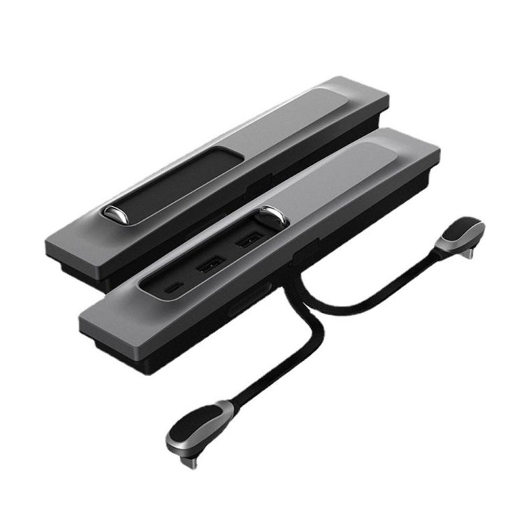 For Tesla Model 3/Y Car T09 Center Console 27W 3-in-1 USB Hub Docking Station, T09