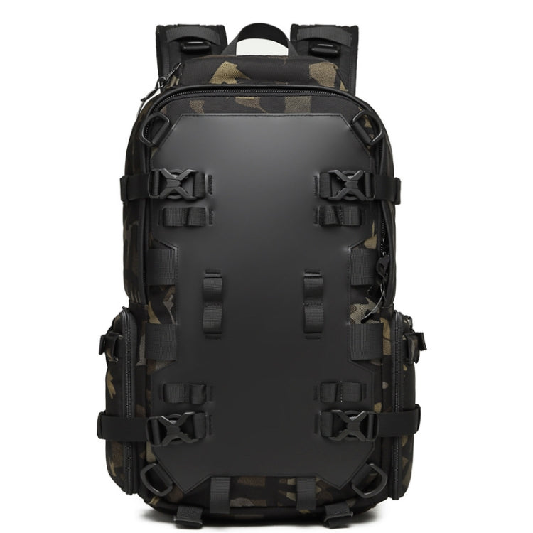 Ozuko 9587 Men Backpack Sports Helmet Men Backpack Breathable Waterproof And Wear-resistant