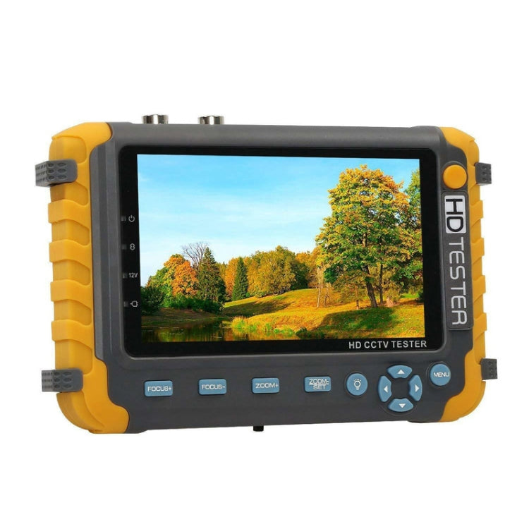 5800ACT-VH 5 Inch Large Screen Engineering Treasure Coaxial AHD / TVI / CVI 8MP Analog Video Surveillance Tester, US Plug, 5 inch (With US Plug Power Adapter)