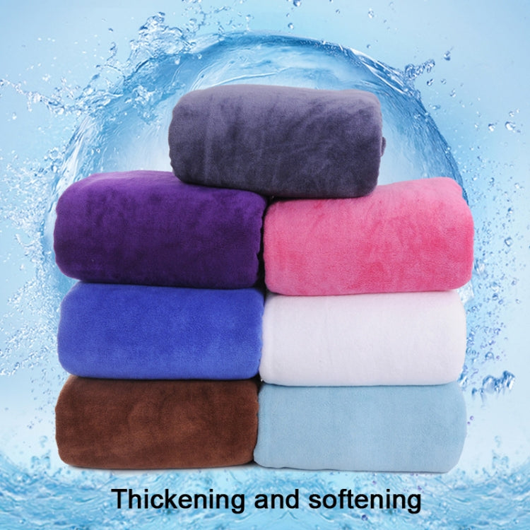 Nano Thickened Large Bath Towel Hairdresser Beauty Salon Adult With Soft Absorbent Towel, 25x25cm, 30x30cm, 30x60cm