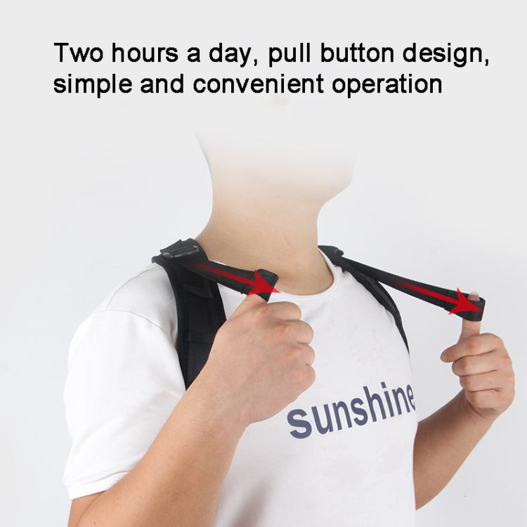 Adjustable Back Posture Corrector Improve Hunchback Belt For Women And Men, Ordinary, With  Shoulder Padded