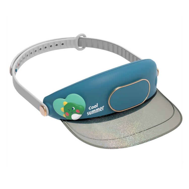 GL130-133 Outdoor Fan Cap Leafless Mute USB Portable Camping Mini Fan, Star Rabbit, Huahua Duck, Love Dragon
