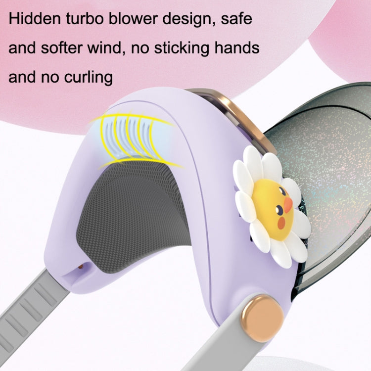 GL130-133 Outdoor Fan Cap Leafless Mute USB Portable Camping Mini Fan, Star Rabbit, Huahua Duck, Love Dragon