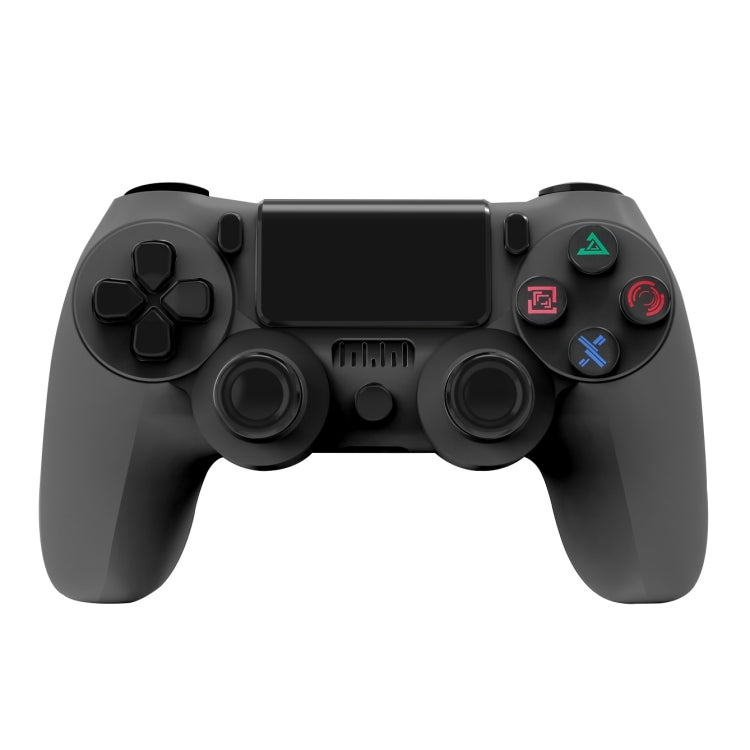 For PS4 Wireless Bluetooth Game Controller With Light Strip Dual Vibration Game Handle, White, Black, Red, Blue, Green, Rose Red, Letter, Line, Fire Ghost, Cartoon, Hulk, Skeleton, Gear, Lightning, Flame, Cloud, Burst, Wood Grain, Star Red             ...