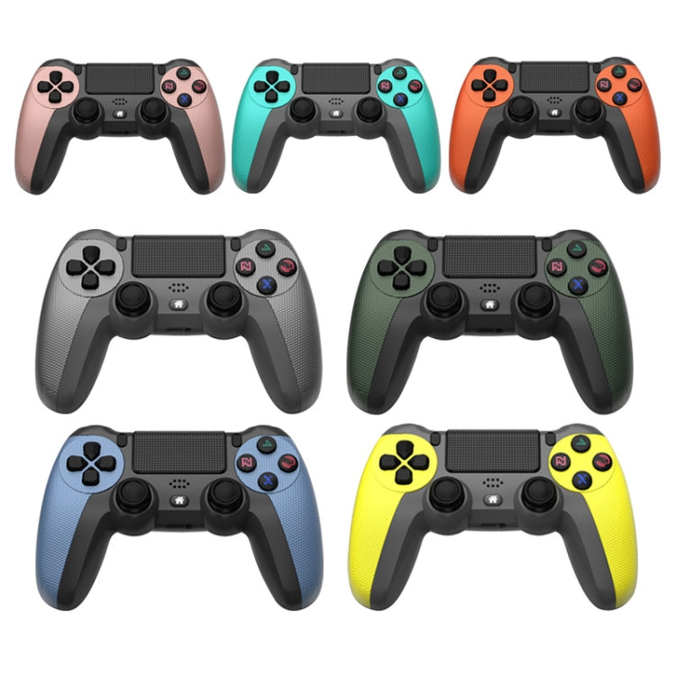 KM048 For PS4 Bluetooth Wireless Gamepad Controller 4.0 With Light Bar, KM048 (Battle Gray), KM048 (Elegant Silver), KM048 (Elegant White), KM048 (Mint Green), KM048 (Cangling Green), KM048 (Vitality Orange), KM048 (Rose Pink), KM048 (Lemon Yellow)    ...