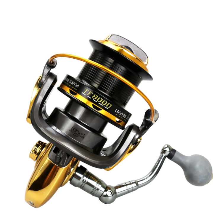 Long-distance Casting Reel Large Gapless Sea Rod Fishing Reel Spinning Reel, TF8000, TF9000, TF10000, TF11000