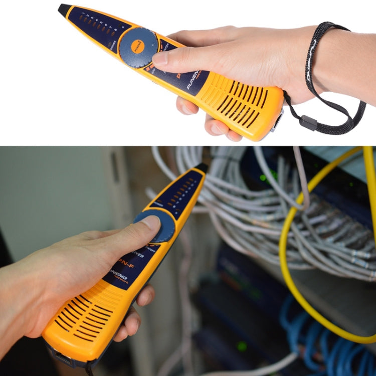 PN-F RJ11 / RJ45 Network Wiring Finder Network Cable Checker POE Tester Anti-interference, RJ11 / RJ45 Cable Checker