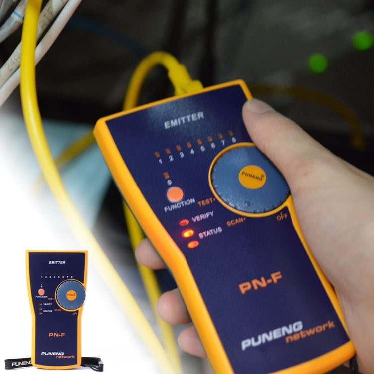 PN-F RJ11 / RJ45 Network Wiring Finder Network Cable Checker POE Tester Anti-interference, RJ11 / RJ45 Cable Checker