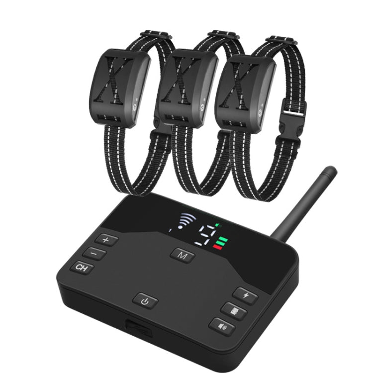 2-In-1 Electric Dog Fence & Remote Training Collar Adjustable Vibration & Shock, For 1 Dog, For 2 Dogs, For 3 Dogs