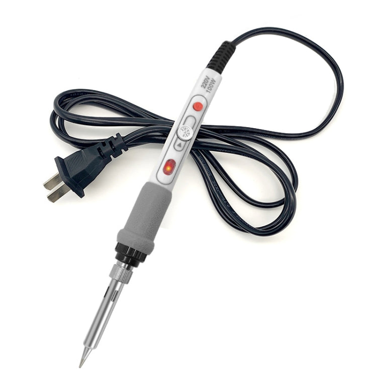 100W 220V High-power Electric Soldering Iron Adjustable Temperature Soldering Tool CN Plug, 1pc, 2pcs Set 1, 2pcs Set 2, 4pcs Set
