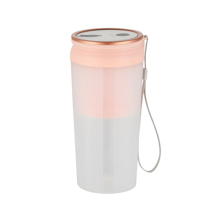 LGZ-1 500ml 50W 4 Blades Electric Portable Juicer Rechargeable Juice Extractor, LGZ-1 (Pink), LGZ-1 (White), LGZ-1 (Green)