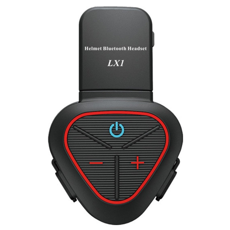 LX1 Motorcycle Half Helmet Waterproof Wireless 5.3 Bluetooth Headset, English