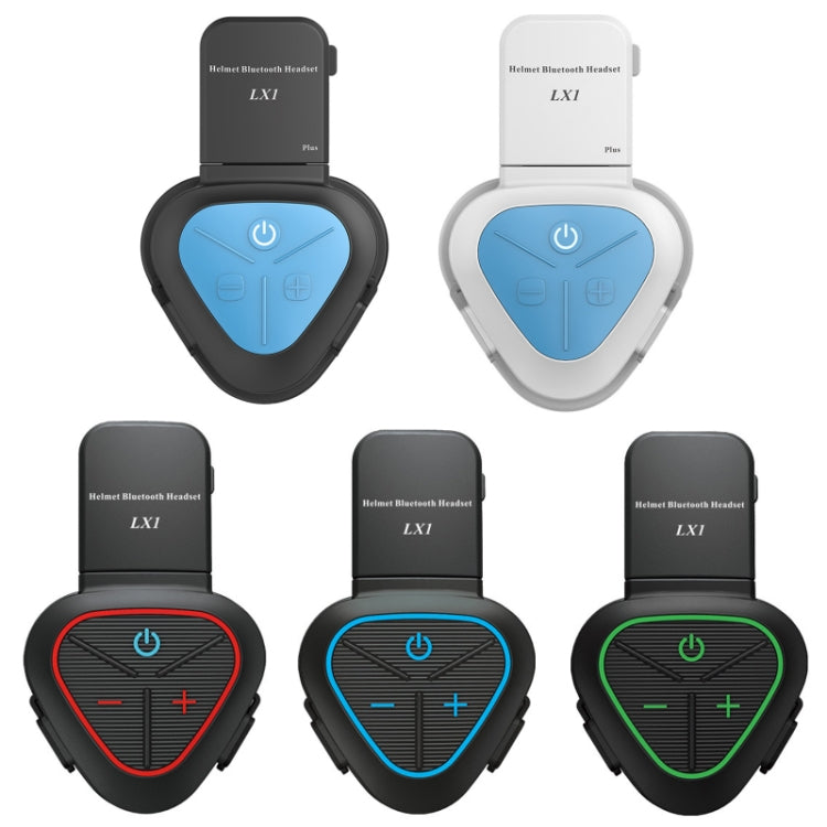 LX1 Motorcycle Half Helmet Waterproof Wireless 5.3 Bluetooth Headset, English