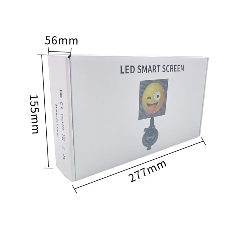 LED Dynamic Emoticon Car Display Screen 5V USB Interface, USB Interface