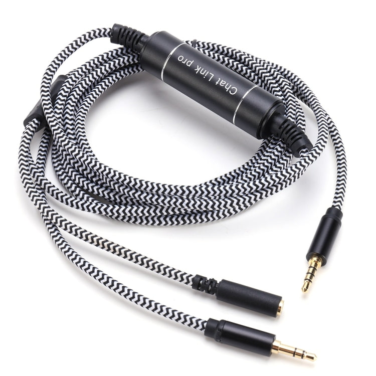 For HD60 S+ Chat Link Pro Mobile Game Projection Cable Voice Party Live Recording Audio Cable, ZS0248 Black