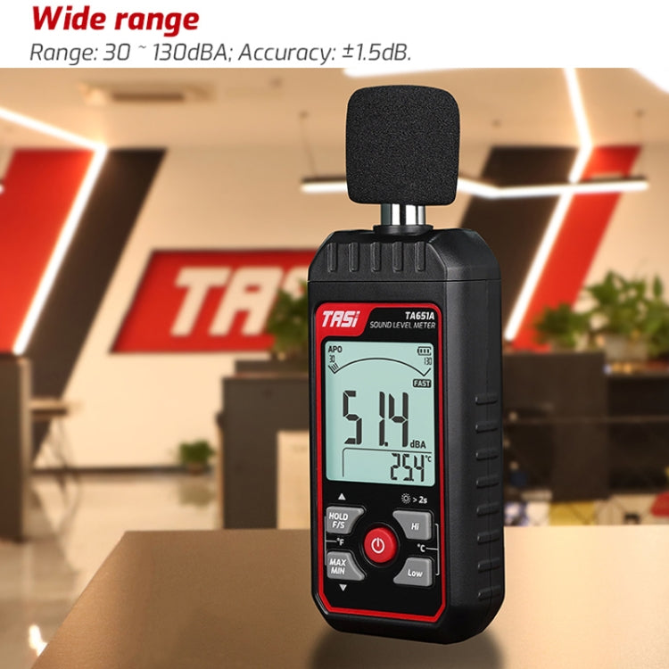 Household Noise Tester Decibel Device, TASI TA651B