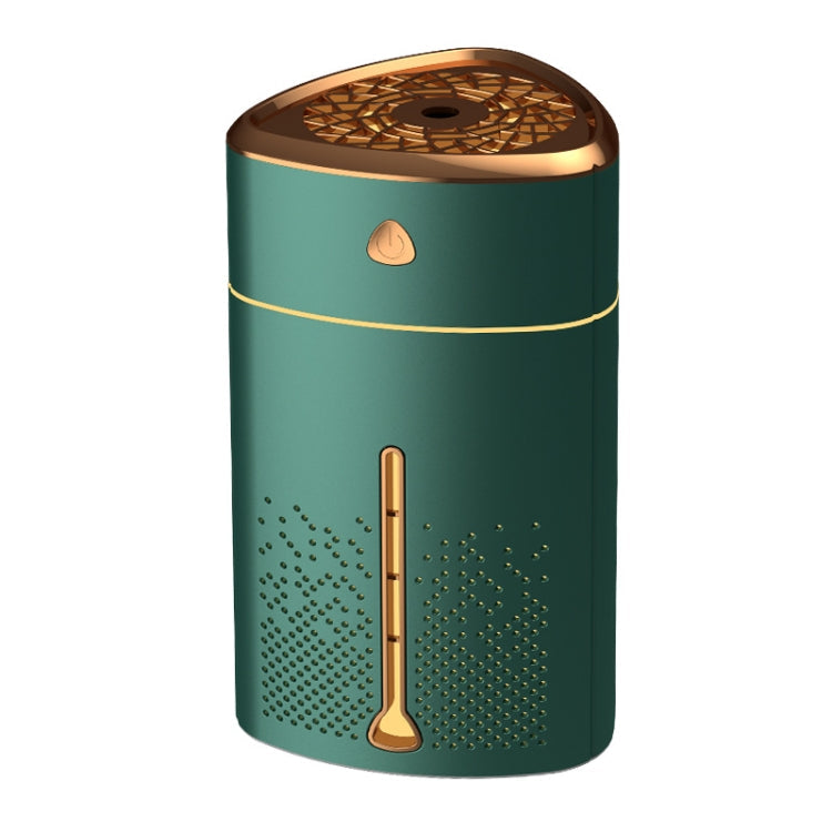 Silent USB Plug-In Silver Ion Purifying Humidifier Household Night Light Atomizer, Electroplated White, Electroplated Green, White, Green, Duck