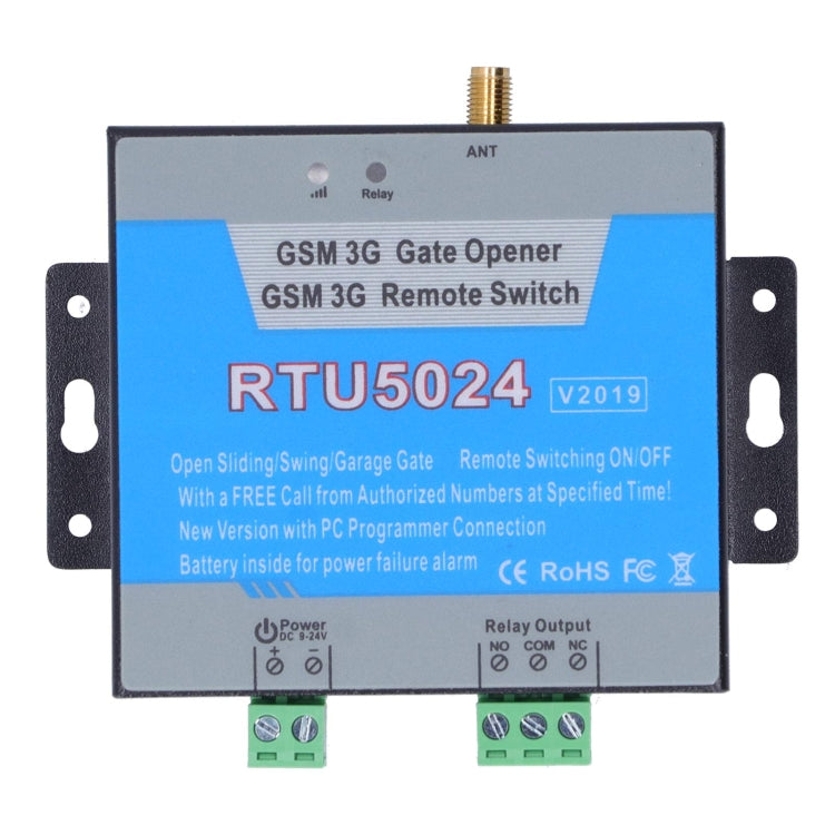 RTU5024 V2019 2G GSM Gate Opener Battery Inside for Power Failure Alert, RTU5024 V2019 2G