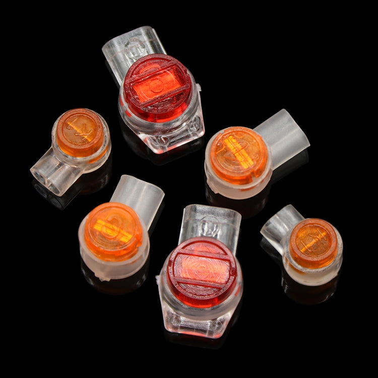 100pcs /Pack Network Cable Telephone Line Connector Moisture-Proof Waterproof Wiring Terminals, K1, K2, K3
