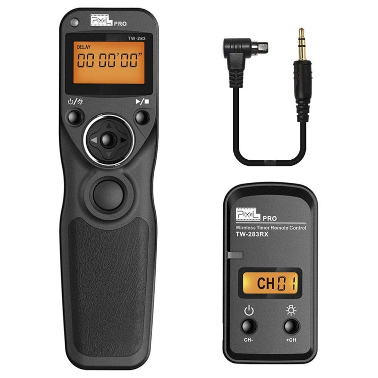 Pixel TW283 Shutter Wireless Delay Remote Control SLR Shutter Flasher, For Canon E3, For Canon N3, For Nikon DC0, For Nikon DC2, For Sony S1, For Sony S2, For Instax 90, For Instax E3