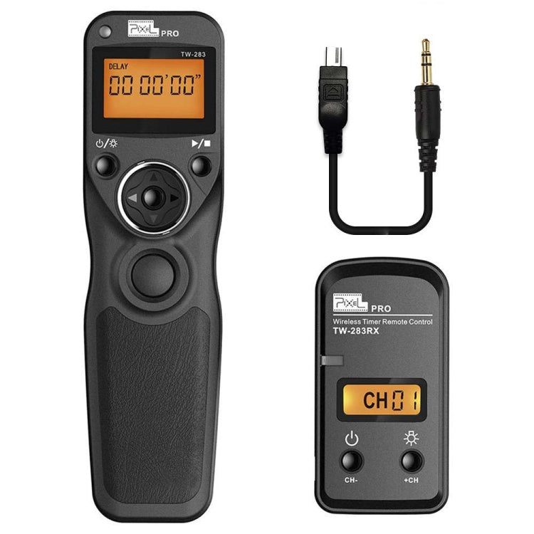 Pixel TW283 Shutter Wireless Delay Remote Control SLR Shutter Flasher, For Canon E3, For Canon N3, For Nikon DC0, For Nikon DC2, For Sony S1, For Sony S2, For Instax 90, For Instax E3