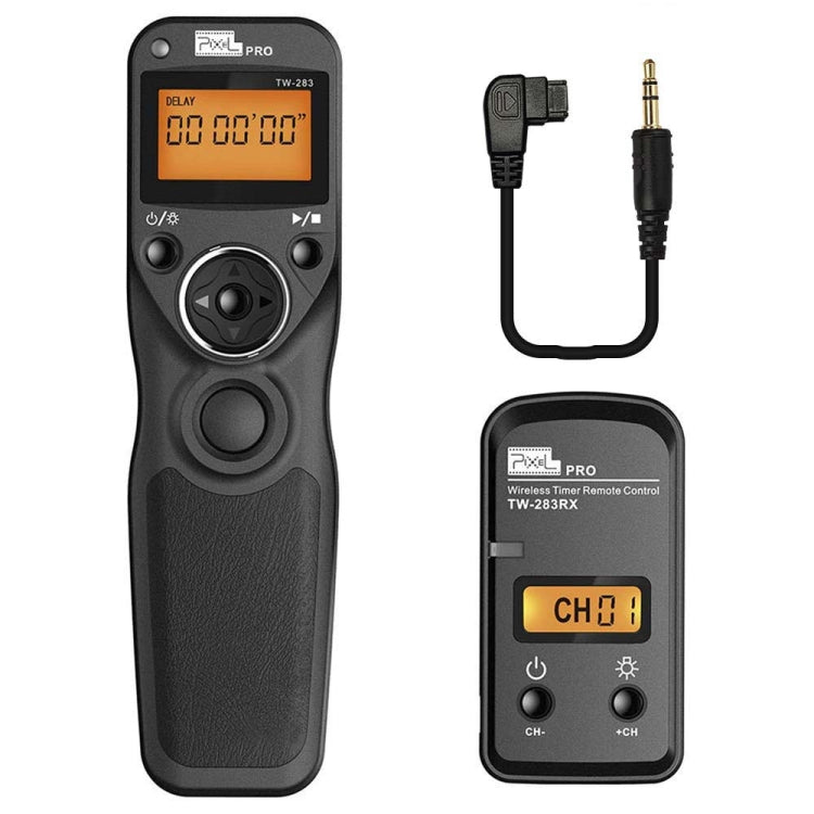 Pixel TW283 Shutter Wireless Delay Remote Control SLR Shutter Flasher, For Canon E3, For Canon N3, For Nikon DC0, For Nikon DC2, For Sony S1, For Sony S2, For Instax 90, For Instax E3